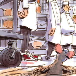Concept Art, Kitchen Inspection, Ratatouille, 2007