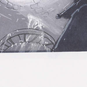 Concept Art, Sewer, Ratatouille, 2007