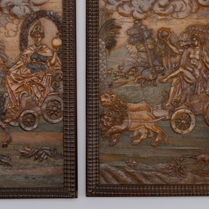 Figure of Asia Panel, late 17th–early 18th century