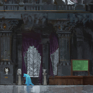 Concept Art, Scare Lecture Hall, Monsters University, 2013