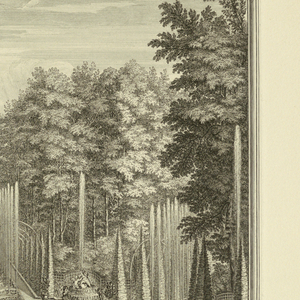 Print, Versailles, Gardens, Water Theatre, 1689