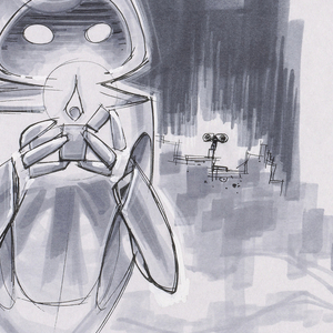 Concept Art, EVE, WALL·E, 2008