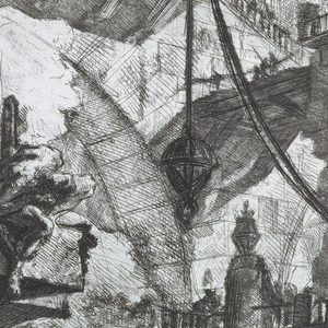 Print, Carceri Series, Plate X, 1745