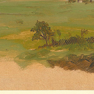 Drawing, Hinter Schönau and Reiteralp Mountains, Bavaria, 1868