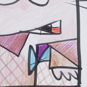 Concept Art, Abstract Bing Bong, Inside Out, 2015
