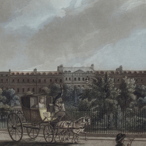 Print, Grosvenor Square, 1780