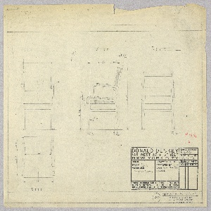 Drawing, Armchair
