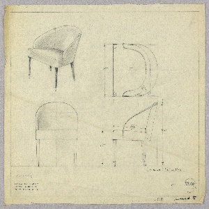 Drawing, Amodec: Armchair