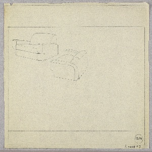 Drawing, Armchair