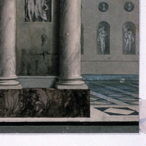 Drawing, Triumphal Arch on an Ideal Piazza, 1807