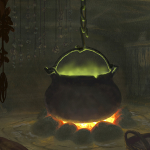 Concept Art, Cauldron in the Witch