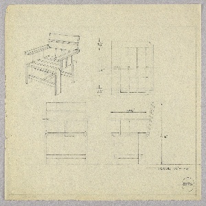 Drawing, Armchair