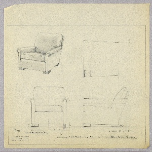 Drawing, Armchair