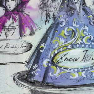 Drawing, Costume Designs for Ringling Brothers Circus
