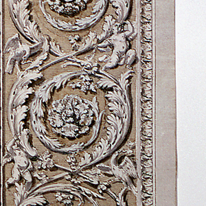 Drawing, Ornamental Panel, 1806