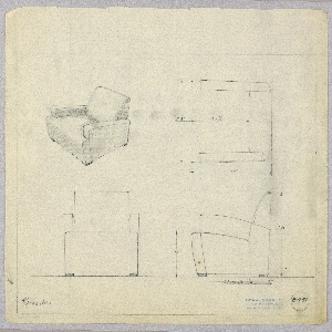 Drawing, Armchair
