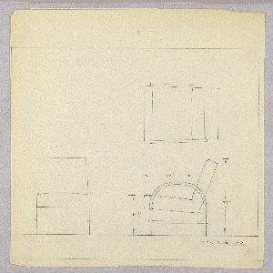 Drawing, Armchair