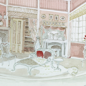 Drawing, Stage Design: Irene
