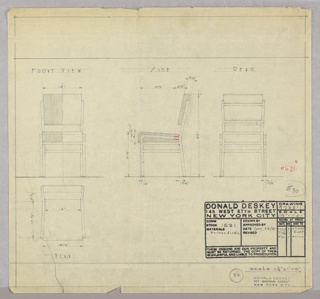 Drawing, Sidechair