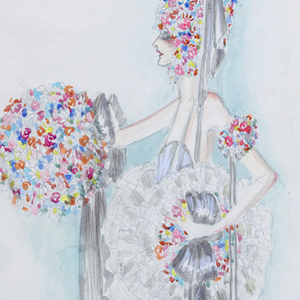 Drawing, Costume Design: Ziegfeld Follies of 1922, 1922