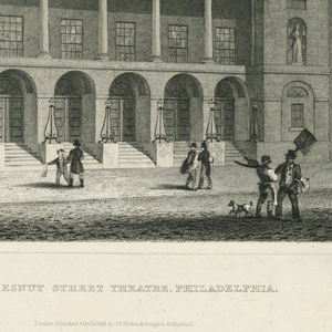Print, Second Chestnut Street Theater, Philadelphia, 1831