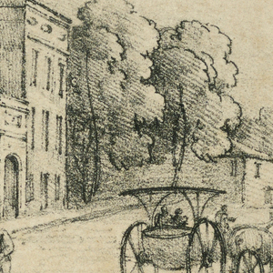 Print, First Chestnut Street Theater, Philadelphia, 1811