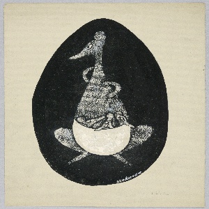 Drawing, Kangaroo with Three Young, 1935–40