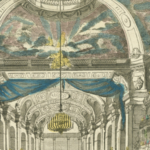 Print, A Performance in the Teatro Filarmonico in Verona