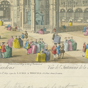 Print, Interior View, Rotunda in Ranelagh Garden, 1794