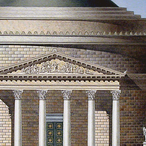 Drawing, Design for an Oratory (Memorial Chapel), ca. 1820