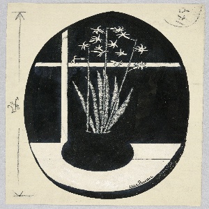 Drawing, Vase of Narcissi, 1935–40
