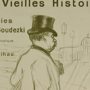 Print, Title Page, from "Les Vieilles Histoires, poésies de Jean Goudezki, mises en Musique de Désiré Dihou..., 1893