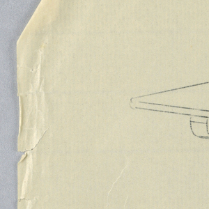 Drawing, Design for Large Rectangular Oak Table with "S"-Curved Supports, 1900–05
