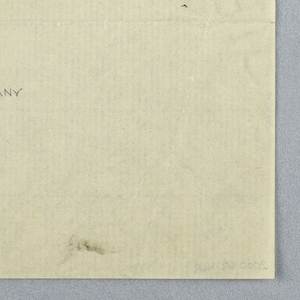 Drawing, Design for Small Bed Table "B" of Mahogany, in Three Views, 1900–05