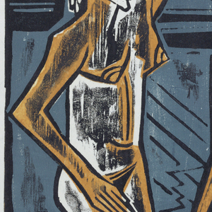 Print, Two Figures, 1920