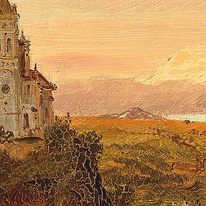 Painting, Cathedral, Chillo, Ecuador, June 24, 1857
