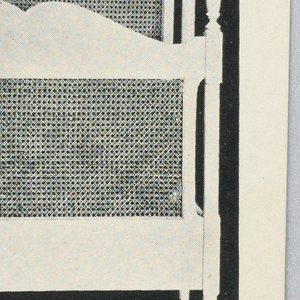 Catalogue Illustration, Design for Headboard and Baseboard of Cane Bed #643