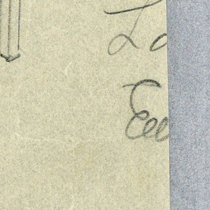 Drawing, Design for Small Round Table with Square Shelf and Square Legs, 1900–05