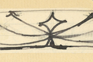 Drawing, Ornamental scrollwork