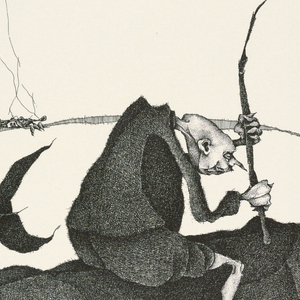 Print, Plate I, Très Admirable Bestiaire Fantastique (Very Admirable Fantastic Bestiary), 1972