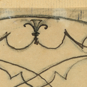 Drawing, Top of gate design