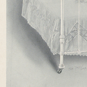 Catalogue Illustration, Design for Enamel Bedstead #570