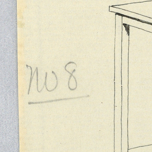 Drawing, Design for Small Square Table in Oak or Mahogany, 1900–05