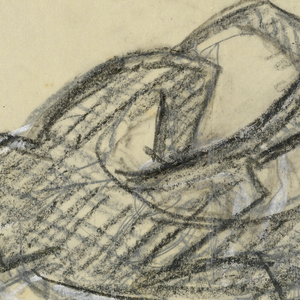 Drawing, Two polo players