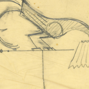 Drawing, Rooster