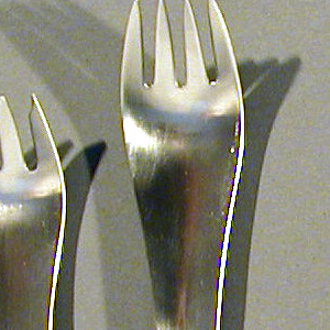 "Blue Shark" Dinner Fork, 1965