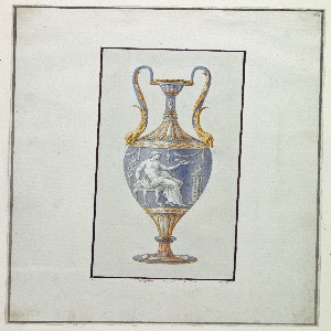 Drawing, Wall Decoration: Urn, 1777