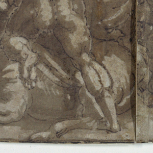 Drawing, Battle scene