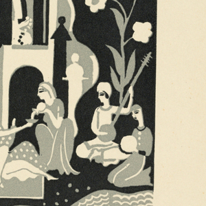 Print, The Old Man of the Mountain, from The Travels of Marco Polo, 1930