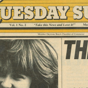 Newspaper, The Sun: Tuesday Sun, 1982